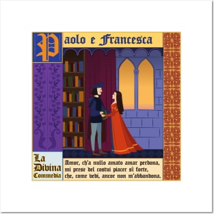 Paolo e Francesca Posters and Art